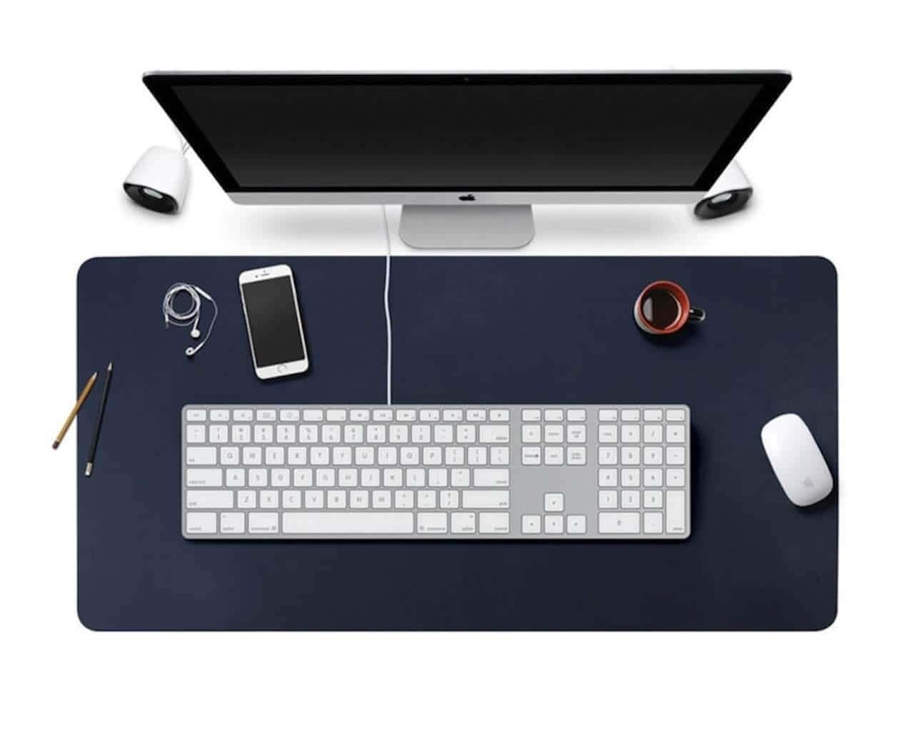 Two Color Pad 2-in-1 Dual Color Desk Pad & Wrist Rest | The PNK Stuff