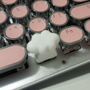 White Cloud Keycap - The PNK Stuff